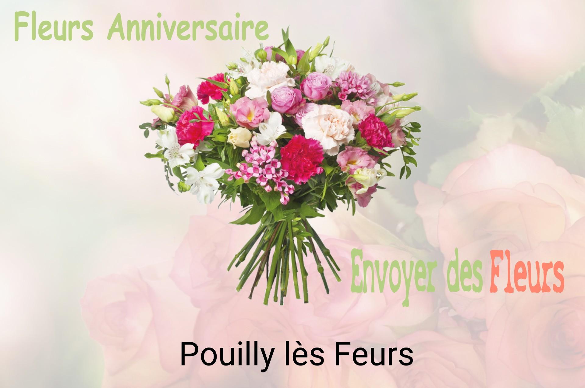 Bouquet de fleurs d’anniversaire livré à Pouilly-lès-Feurs