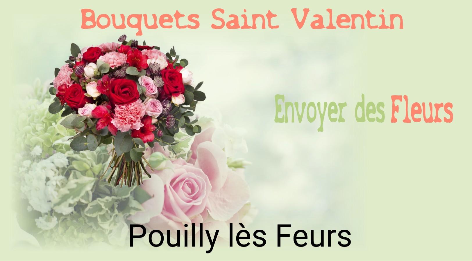 Roses de Saint-Valentin livrées à Pouilly-lès-Feurs